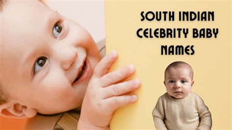 south indian celebrity baby names